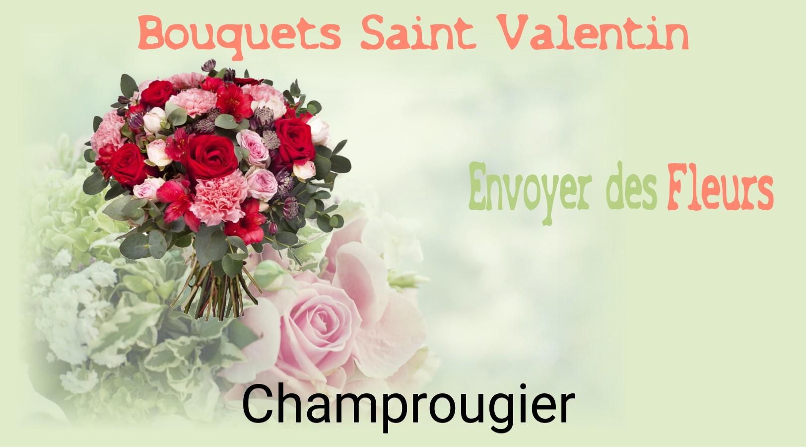 Roses de Saint-Valentin livrées à Champrougier